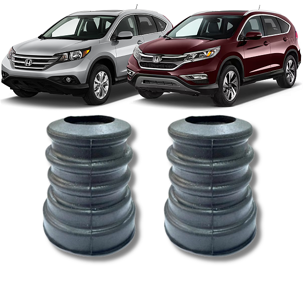 PAR BATENTE DO AMORTECEDOR TRASEIRO CRV CR-V 2012 2013 2014 2015 2016