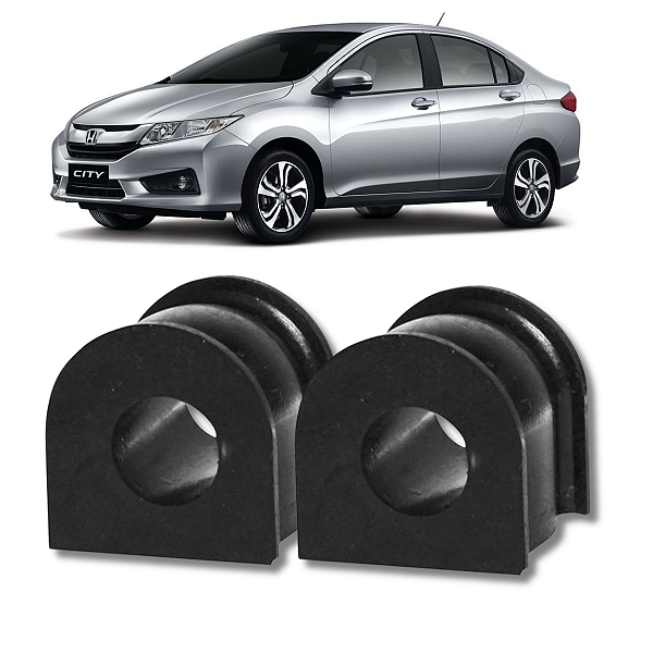 PAR BUCHA BARRA ESTABILIZADOR DIANTEIRA HONDA CITY 2015 2016 2017 2018 2019