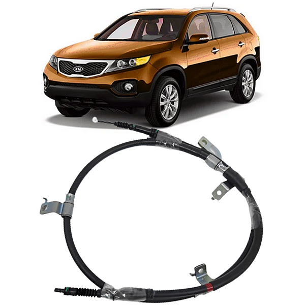CABO FREIO ESTACIONARIO ESQUERDO SORENTO 2.4 16V 3.5 V6 2010 2011 2012
