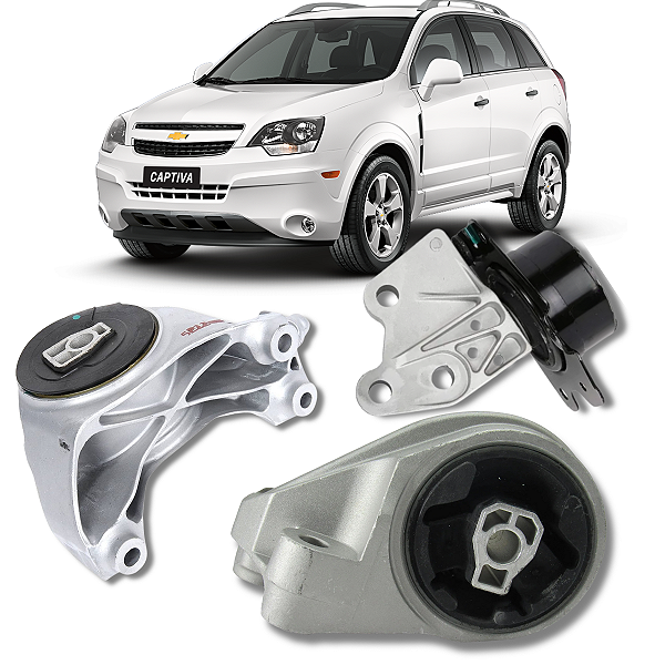KIT 3 COXIM CAMBIO CAPTIVA 3.0 V6 2011 2012 2013