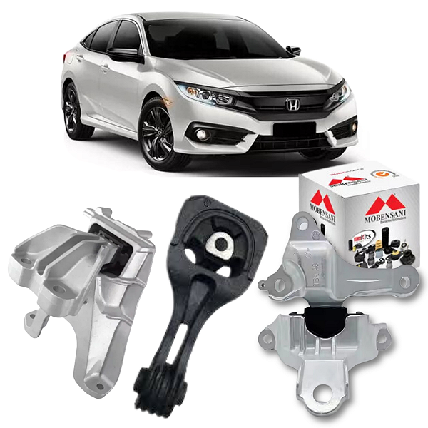 KIT 03 COXIM MOTOR CAMBIO CIVIC G10 2.0 16V 2017 A 2023