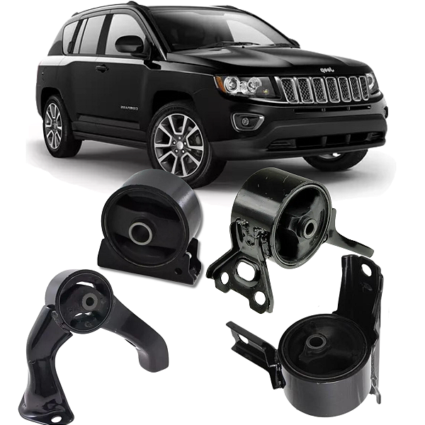 KIT 04 COXIM MOTOR CAMBIO JEEP COMPASS 2.0 2007 A 2014