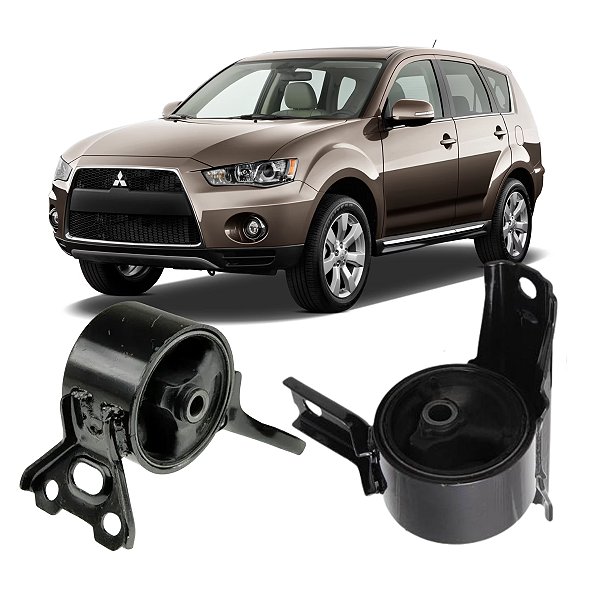 PAR COXIM MOTOR CAMBIO OUTLANDER 2.4 3.0 4WD 2007 A 2013