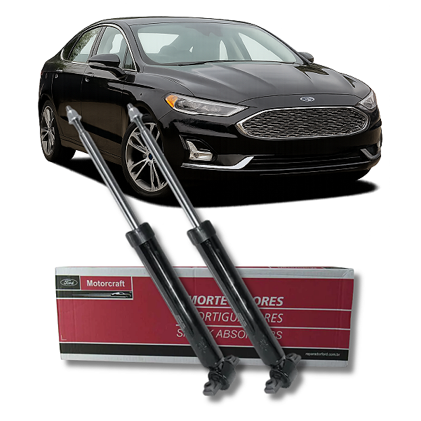PAR AMORTECEDOR TRASEIRO FUSION 2.0 2.5 2013 A 2019 MOTORCRAFT
