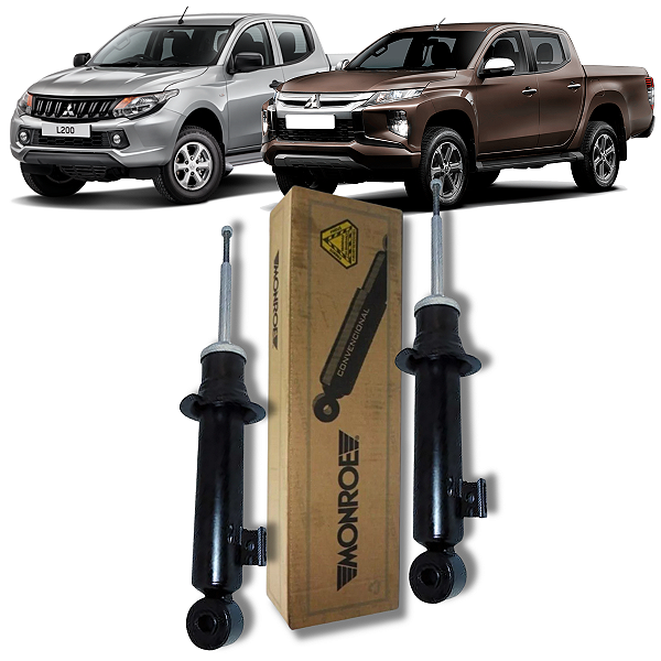 PAR AMORTECEDOR DIANTEIRO L200 TRITON 2.4 2017 A 2022