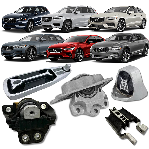 KIT 5 COXIM MOTOR CAMBIO VOLVO XC60 XC90 S60 S90 V60 V90 2.0 16V 2018 2019 2020 2021
