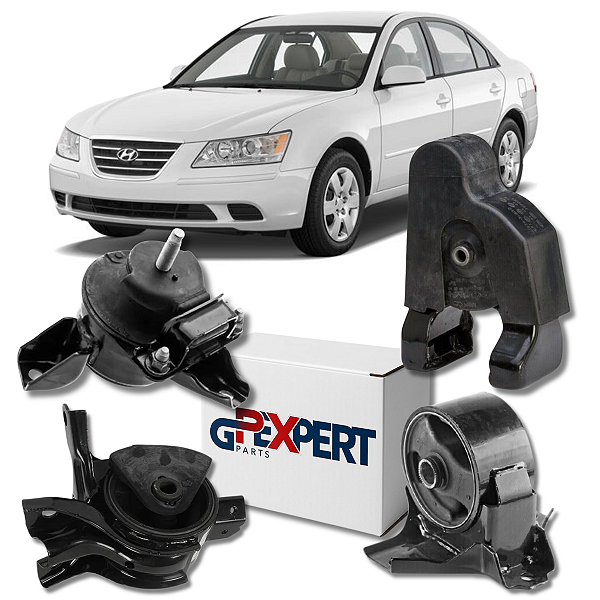 KIT 04 COXIM MOTOR CAMBIO SONATA 3.3 V6 2005 2006 2007 2008