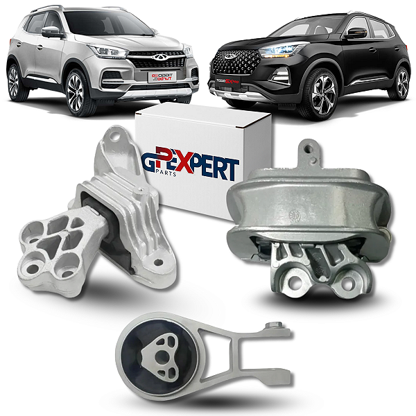 KIT 03 COXIM MOTOR CAMBIO TIGGO 5X 1.5 2019 A 2025