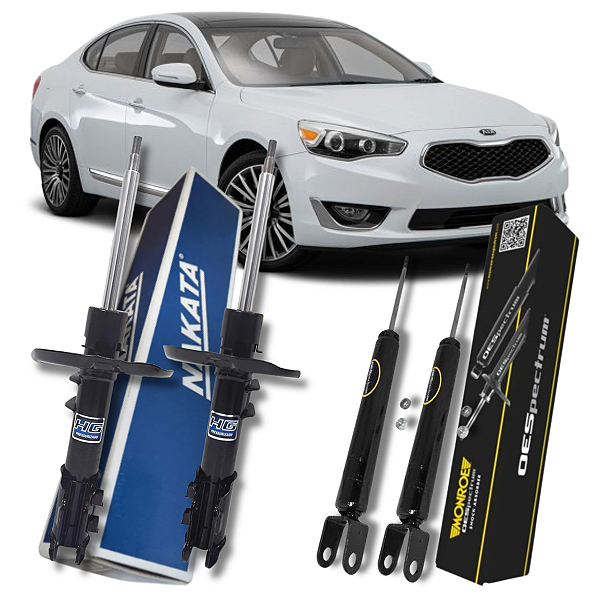 KIT 04 AMORTECEDOR DIANTEIRO TRASEIRO CADENZA 3.5 V6 2011/13