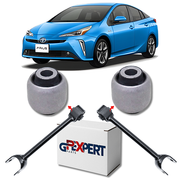 PAR BUCHA BRAÇO RETO TRASEIRO TOYOTA PRIUS 2019 A 2023