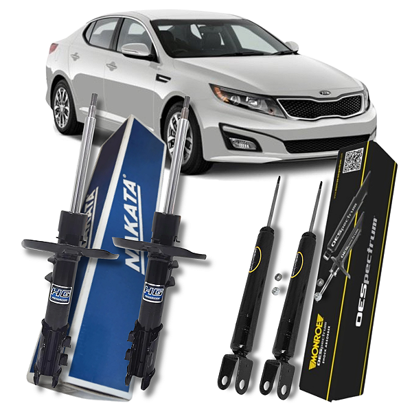KIT 4 AMORTECEDOR DIANTEIRO TRASEIRO OPTIMA 2.4 2012 2013