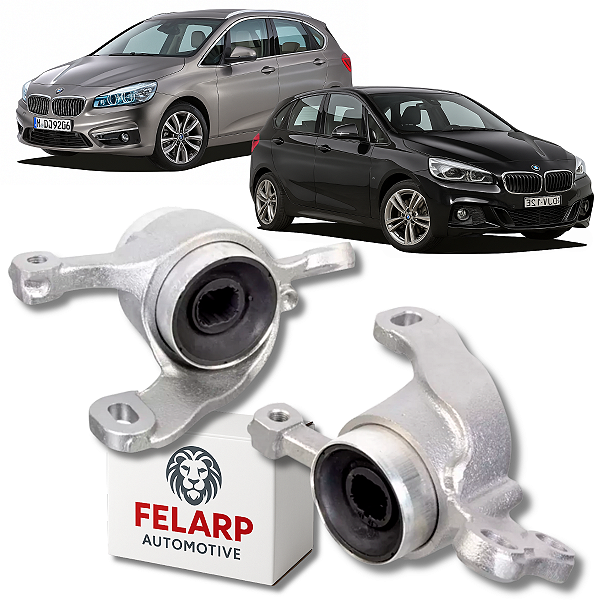 PAR BUCHAS MANCAL BANDEJA DIANTEIRA BMW 220i 225i F45 2014 A 2019