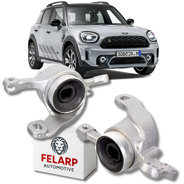 PAR BUCHAS MANCAL BANDEJA DIANTEIRA MINI COUNTRYMAN F60 2017 A 2021