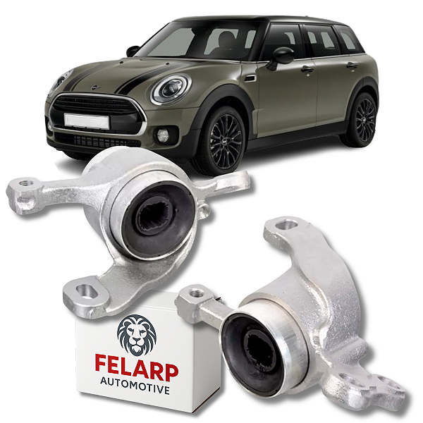 PAR BUCHAS MANCAL BANDEJA DIANTEIRA MINI CLUBMAN F54 2014 A 2019