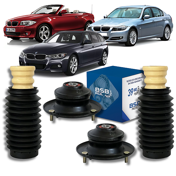 KIT COXIM DO AMORTECEDOR DIANTEIRO BMW 118 120 125 128 135 E88 2006 A 2013