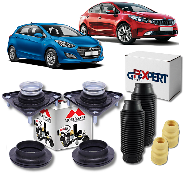 KIT COXIM BATENTE AMORTECEDOR DIANTEIRO NEW CERATO I30 2013 A 2019