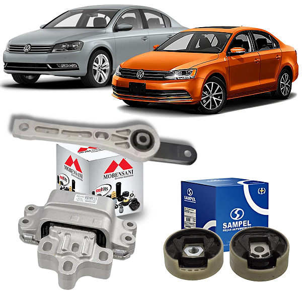 KIT 4 COXIM BUCHA CAMBIO QUADRO JETTA PASSAT TSI 2.0 2011/..