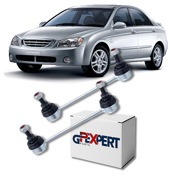 PAR BIELETAS SUSPENSÃO TRASEIRA CERATO 1.6 16V 2006 A 2009