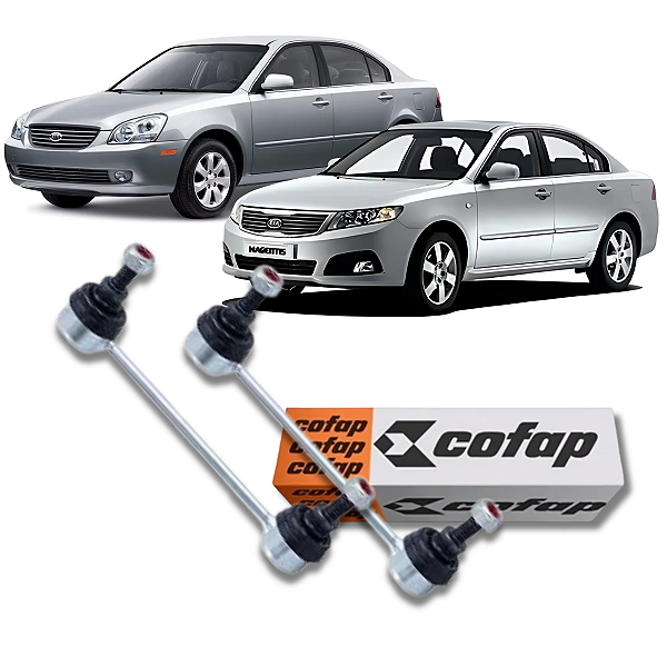PAR BIELETAS SUSPENSÃO TRASEIRA MAGENTIS 2.0 16V 2006 A 2010 COFAP