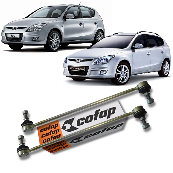PAR DE BIELETA DA SUSPENSÃO DIANTEIRA I30 2009 A 2012 COFAP