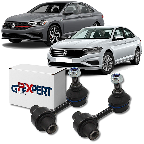 PAR BIELETAS DA SUSPENSÃO TRASEIRA JETTA TSI 2018 A 2024