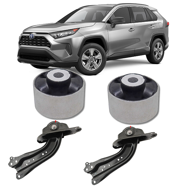 PAR BUCHA FACÃO TRASEIRO RAV4 2019 2020 2021 2022 A 2026