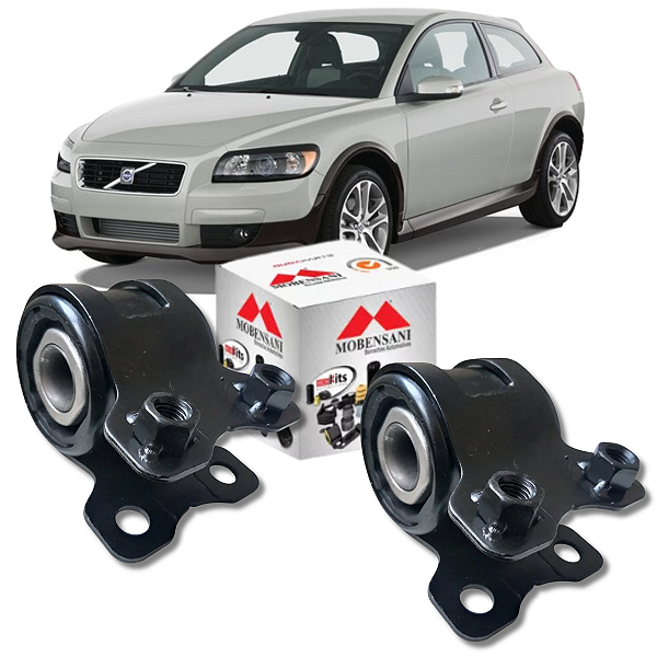 PAR BUCHA BANDEJA DIANTEIRA MAIOR VOLVO C30 2007 A 2013