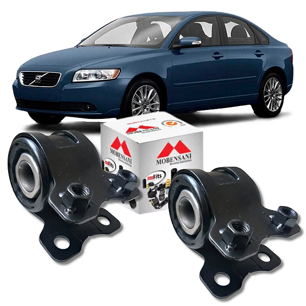 PAR BUCHA BANDEJA DIANTEIRA MAIOR VOLVO S40 2004 A 2012