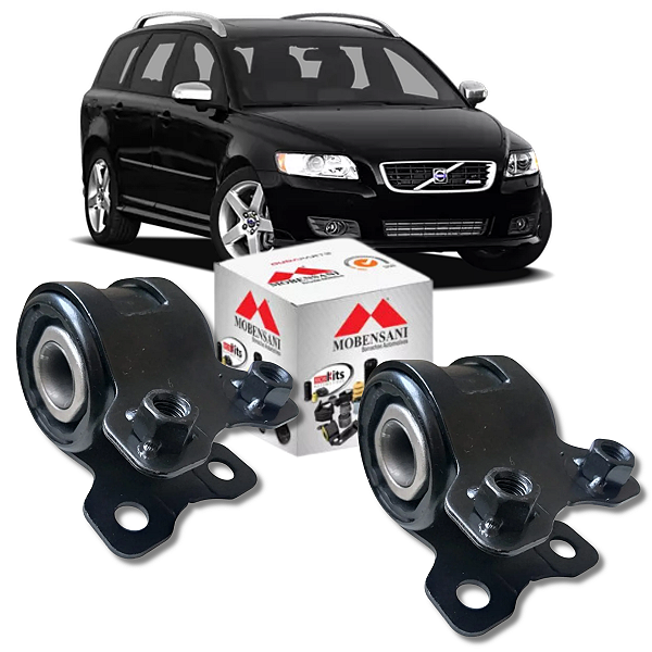 PAR BUCHA BANDEJA DIANTEIRA MAIOR VOLVO V50 2004 A 2012