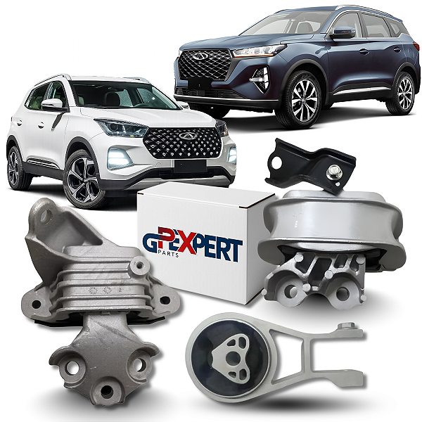 KIT 3 COXIM MOTOR CAMBIO TIGGO 5X E 7 1.5 TURBO 2023 A 2026
