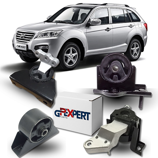 KIT 4 COXIM MOTOR CAMBIO LIFAN X60 1.8 MANUAL 2013 A 2019