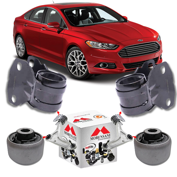 KIT 04 BUCHAS BANDEJA DIANTEIRA FUSION 2013 A 2019 MOBENSANI