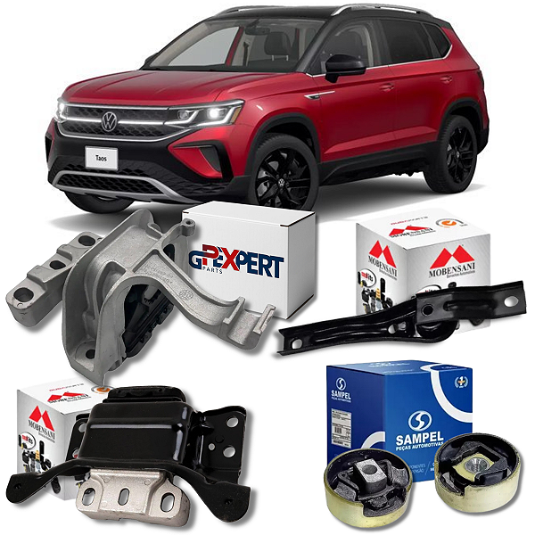 KIT 05 COXIM DO MOTOR CAMBIO TAOS 1.4 TSI 2020 A 2025