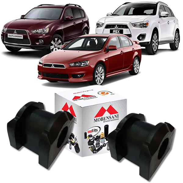 PAR BUCHA BARRA ESTABILIZADORA DIANTEIRA OUTLANDER ASX LANCER 08/..