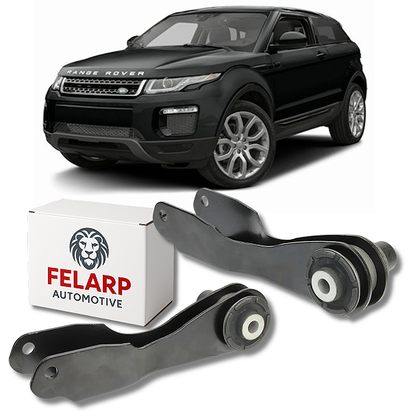 PAR BRAÇO DE SUSPENSÃO TRASEIRA LAND ROVER EVOQUE 2019 A 2026