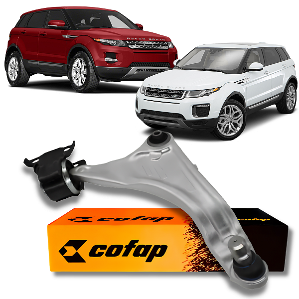 BANDEJA DIANTEIRA ESQUERDA COMPLETA LAND ROVER EVOQUE 2011 A 2018