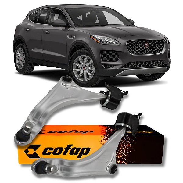 PAR BANDEJA DIANTEIRA COMPLETA JAGUAR E-PACE 2018 A 2023