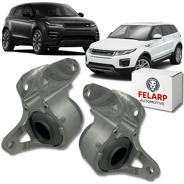 PAR BUCHAS MANCAL BANDEJA DIANTEIRA MAIOR LAND ROVER EVOQUE 2019 A 2026