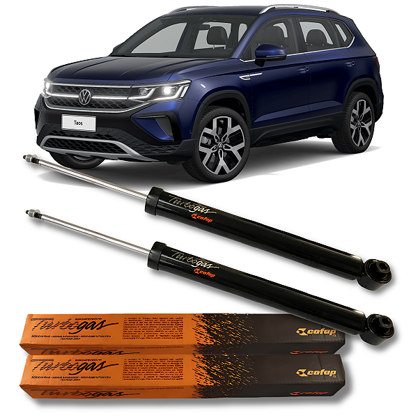 PAR AMORTECEDOR TRASEIRO TAOS 1.4 TSI 2020 A 2025