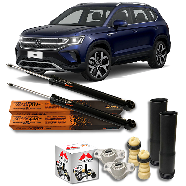 KIT AMORTECEDOR COXIM TRASEIRO TAOS 1.4 TSI 2020 A 2025