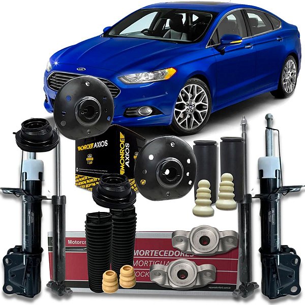 KIT 4 AMORTECEDOR COXIM DIANTEIRO TRASEIRO FUSION 13/19 MOTORCRAFT AXIOS
