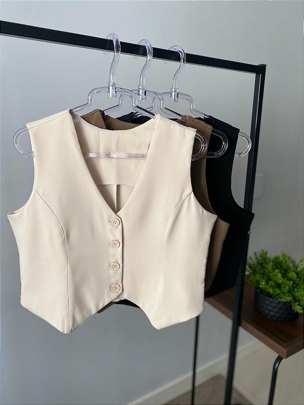 Colete Unique off white