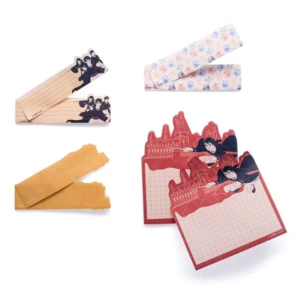 Bloco de notas adesivo Harry Potter 4 unidades - Leoarte