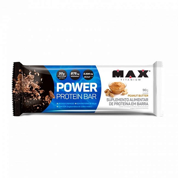 POWER PROTEIN BAR PEANUT BUTTER 90G