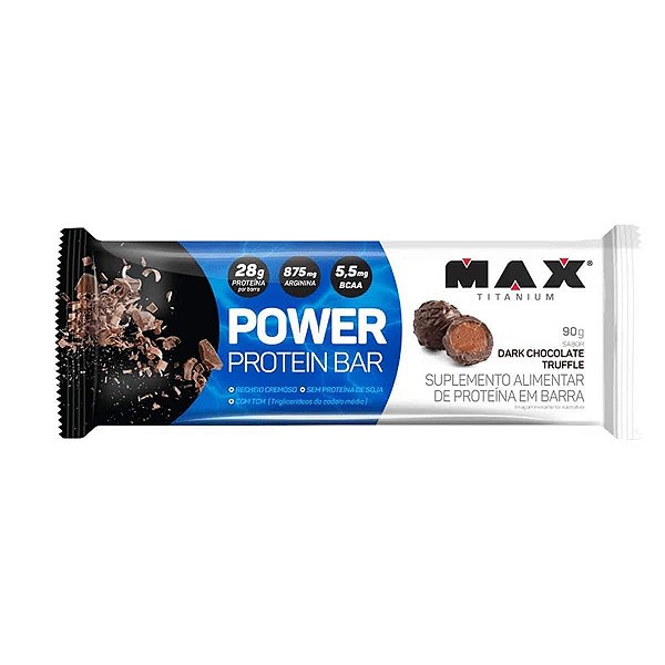 POWER PROTEIN BAR DARK CHOCOLATE TRUFFLE 90G