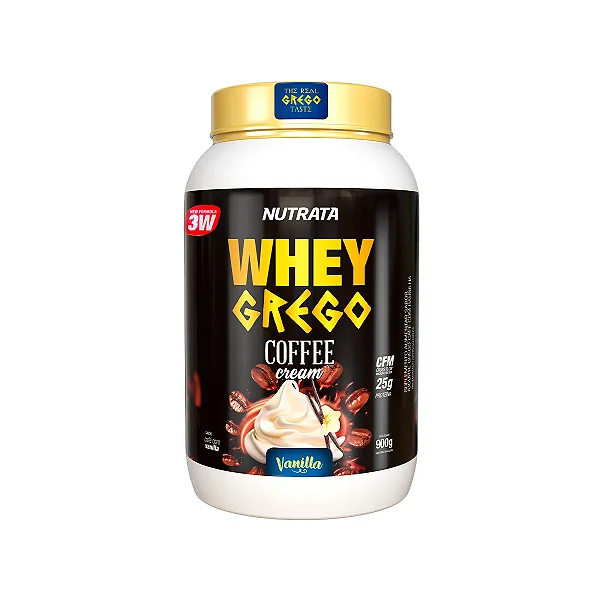 WHEY GREGO COFFEE CREAM VANILLA 900GR