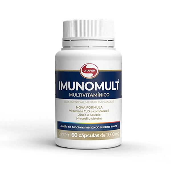IMUNOMULT MULTIVITAMINICO 60 CAPSULAS 1000MG