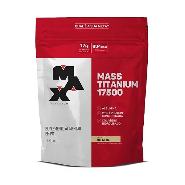 MASS TITANIUM REFIL 1,4 KG BAUNILHA