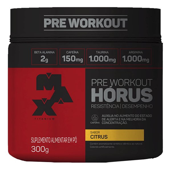 HORUS POTE 300G SABOR CITRUS