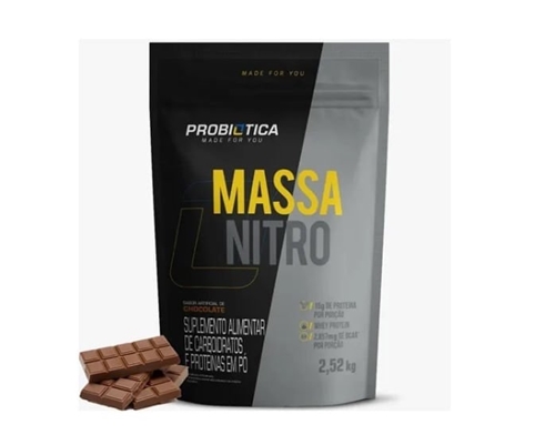 MASSA NITRO REFIL 2,52KG CHOCOLATE V01